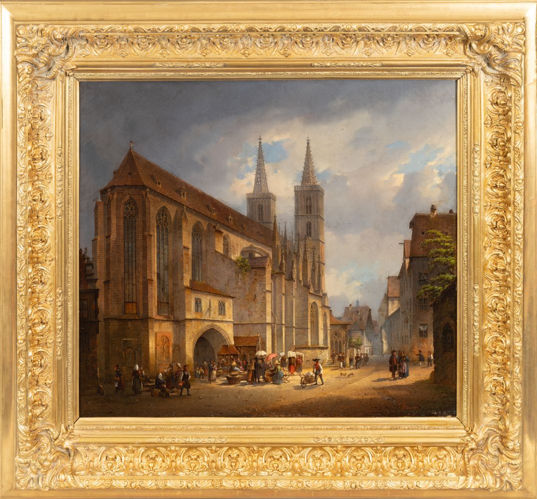 Market next to a Church - image 2