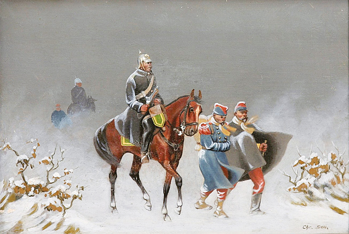 Soldiers in the snow II
