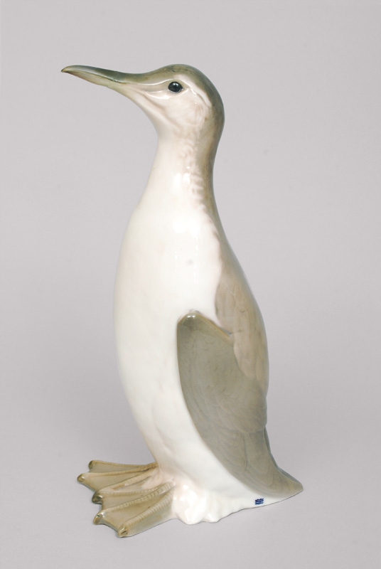 A big penguin figurine