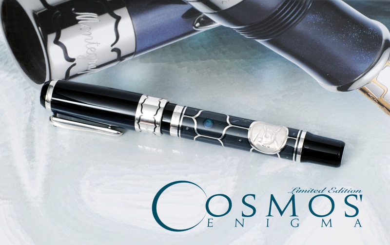 A limited ball pen "Cosmos Enigma" by Montegrappa