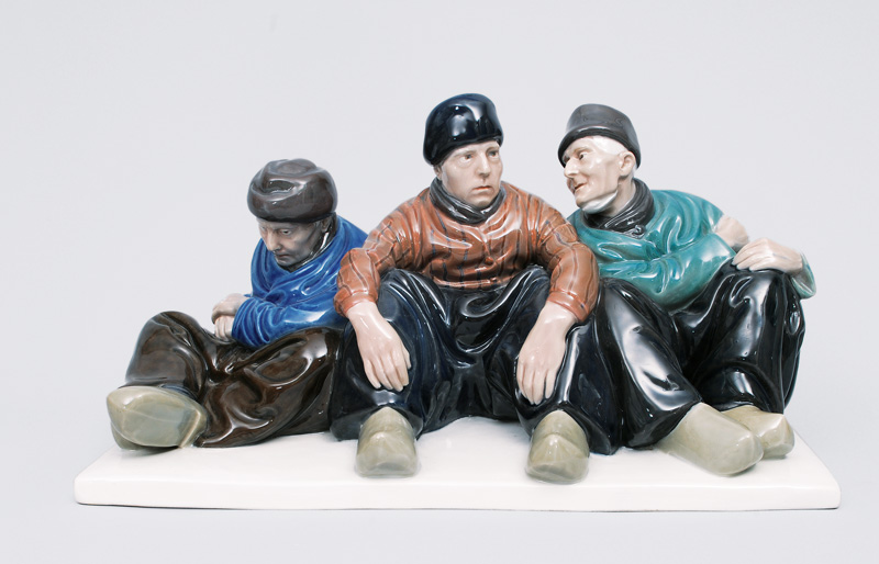 A figurien group "Dutch skipper"
