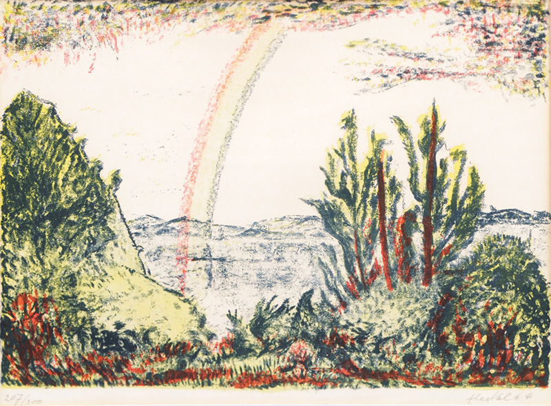 Landscape with Rainbow