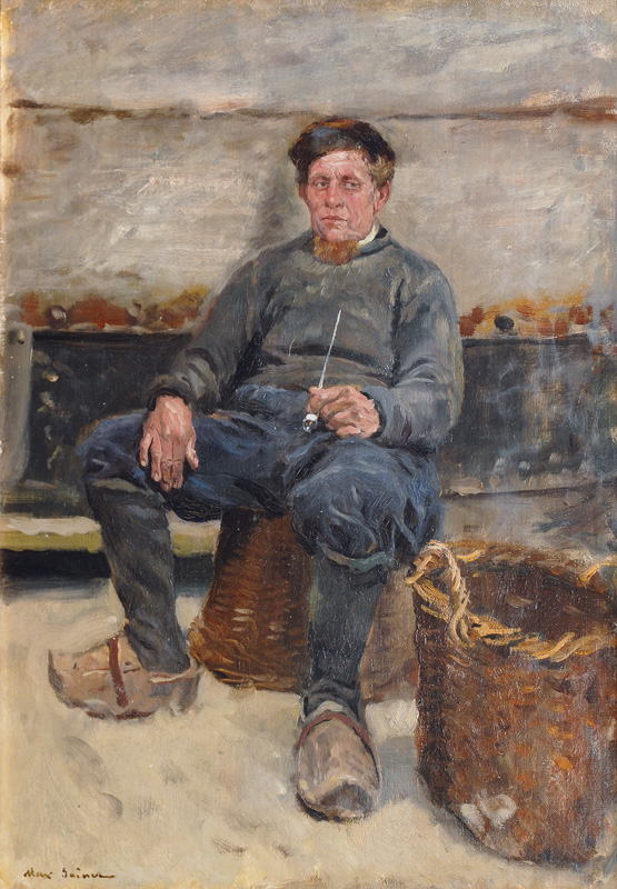 Dutch Fisherman with Pipe