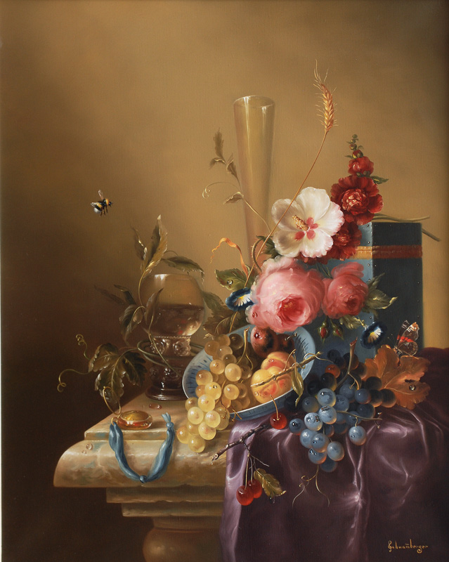 Still Life with Flowers and Goblet