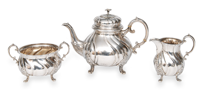 A coffee service in the style of Baroque