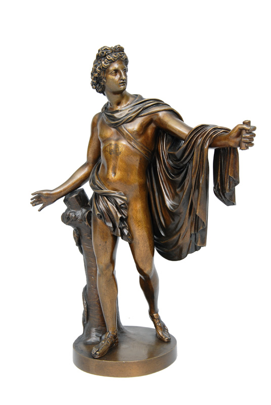 Bronze-Figur "Apoll von Belvedere"