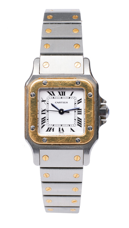 Damen-Armbanduhr "Santos" von Cartier