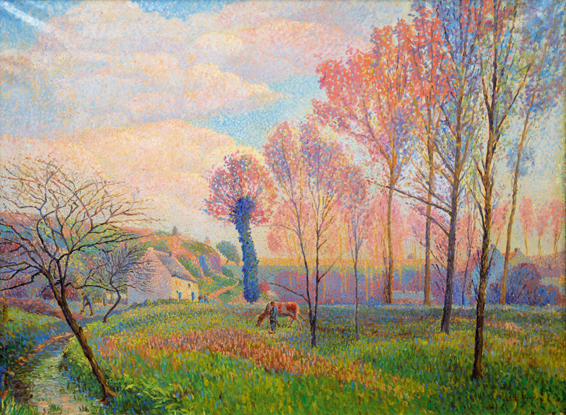 French Landscape in Spring