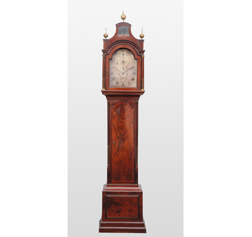 An english long case clock by Paul Philip Barraud