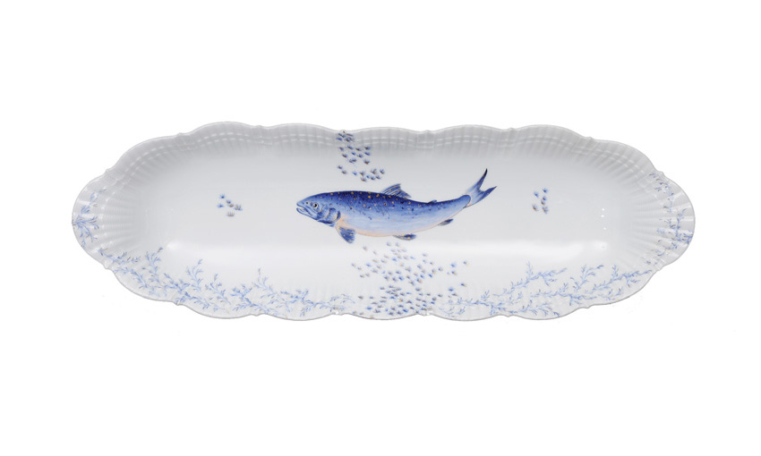 A large fish platter