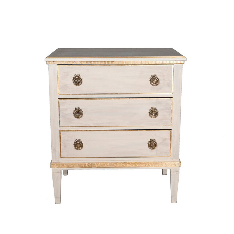 A painted commode of Gustavian style