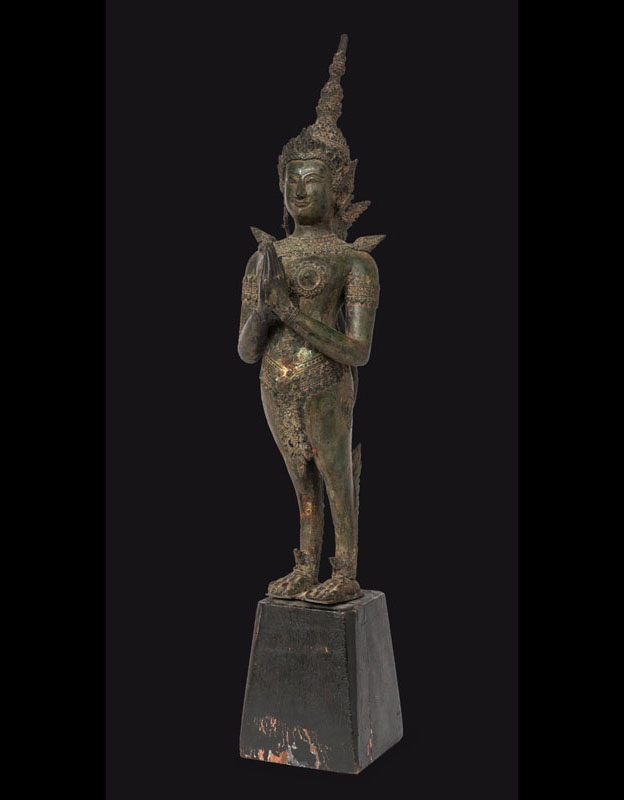 A bronze figure 'Kinnara'