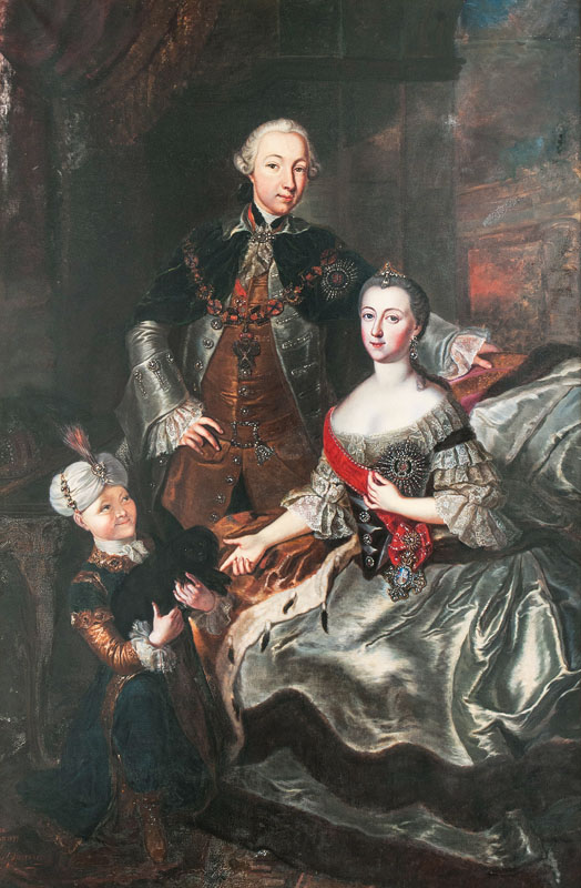 Katharina die Große und Zar Peter III.