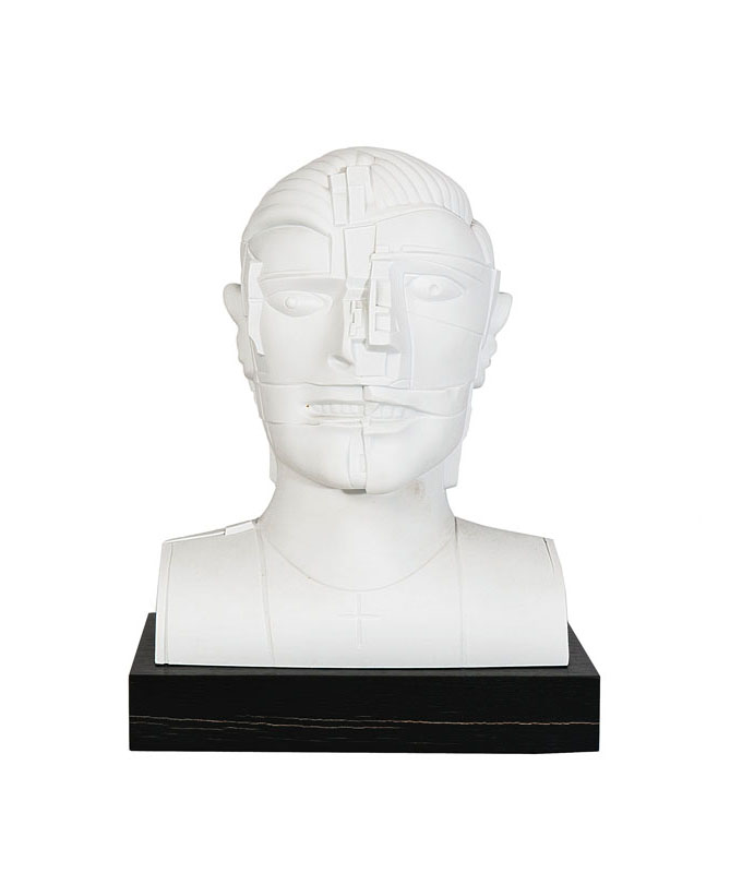 A sculptural bust 'Portrait of an actor'