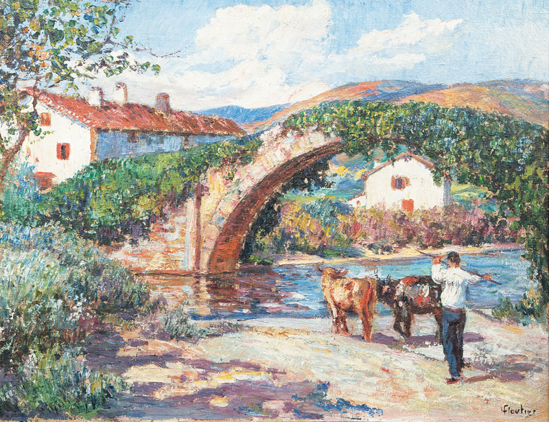 Bridge in the Basque Country