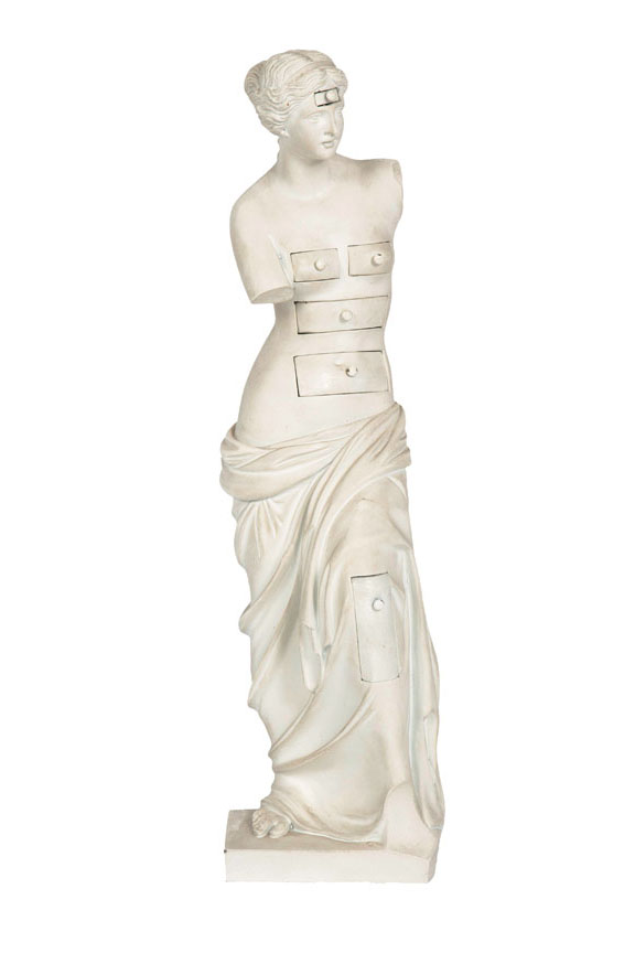 Bronze-sculpture 'Venus de Milo aux tiroirs'