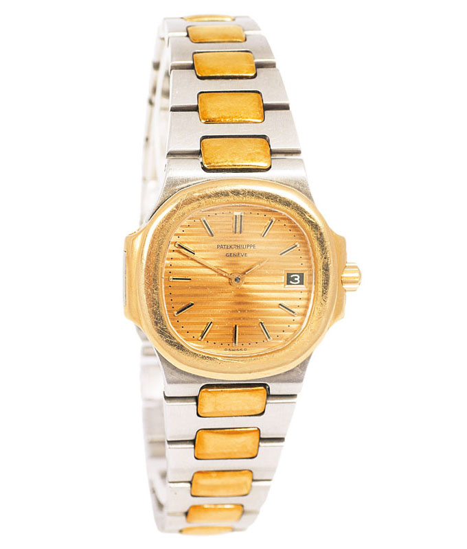 A lady's watch by Patek Philippe 'Nautilus'