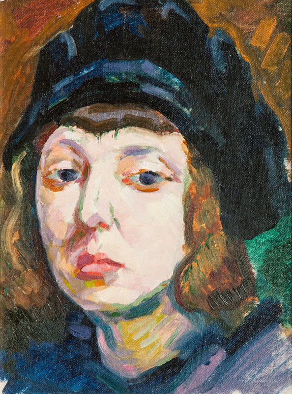 Portrait of the Paintress Hertha Spielberg