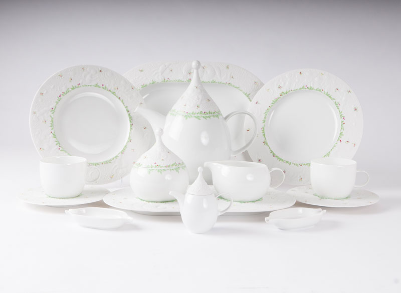 A Rosenthal coffee service 'The magic flute Sarastro' for 6 persons