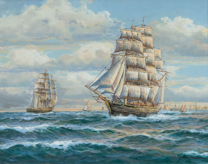Three-masted Barque