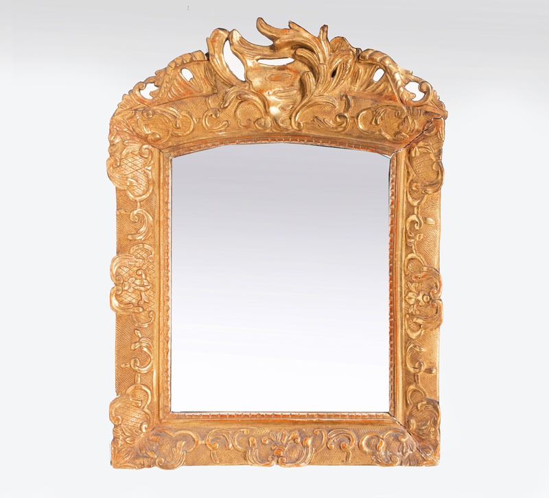 A small and fine Régence mirror
