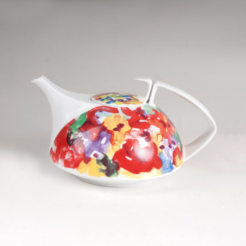 A Rosenthal teapot 'Farben-Fatamorgana'