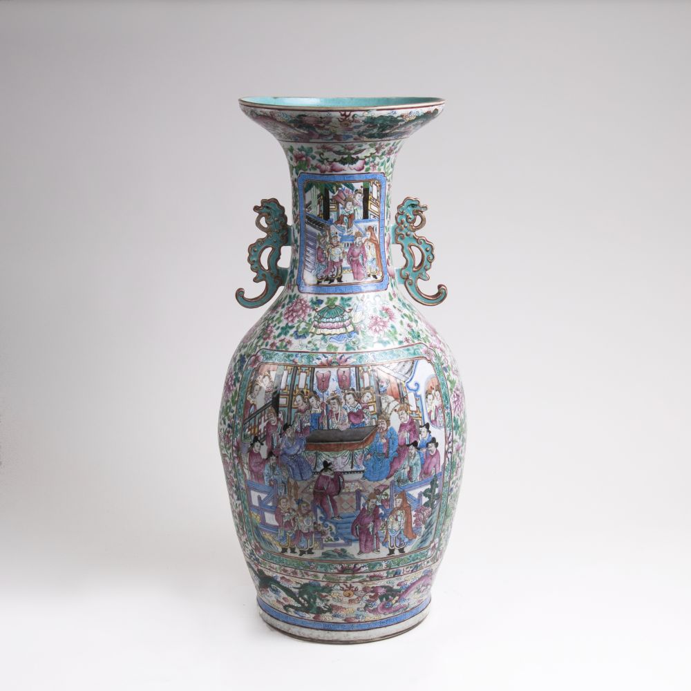 An Imposing Kanton Vase - image 2