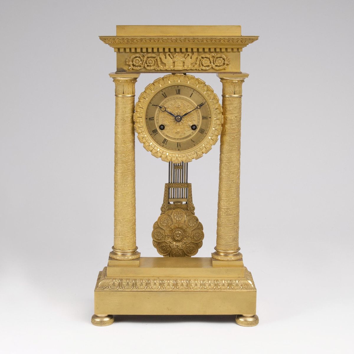 An Rare Empire Mantle Clock