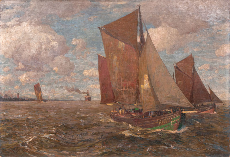 Fishing Boats on the Elbe