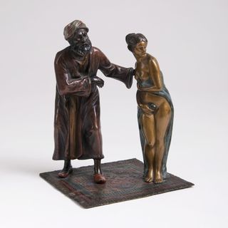 Wiener Bronze 'Orientalischer Sklavenhändler'