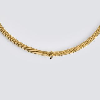 A Gold Necklace 'Prinzesse'