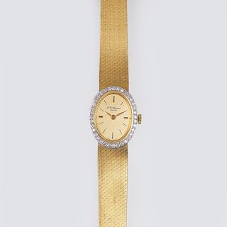 A Vintage Ladie's Wristwatch with Diamonds
