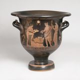 A large Apulian Red-Figured Bell Krater - image 1