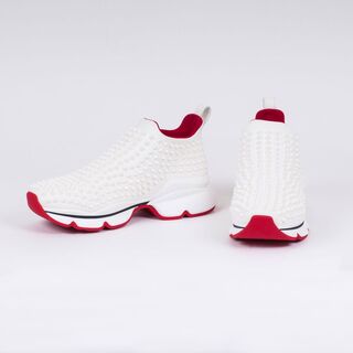 A Pair of Stretch Sneakers 'Spike Sock Donna'