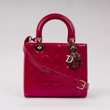 Lady Dior Bag Kirschrot - Bild 1