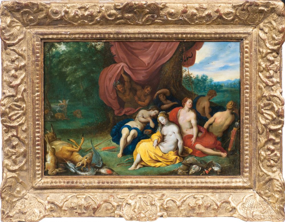 Diana and her Nymphes discovered by Satyrs - image 2