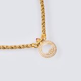 Necklace with Diamond Pendant 'Happy Diamonds' - image 1