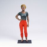 Woman with Red Trousers - image 1