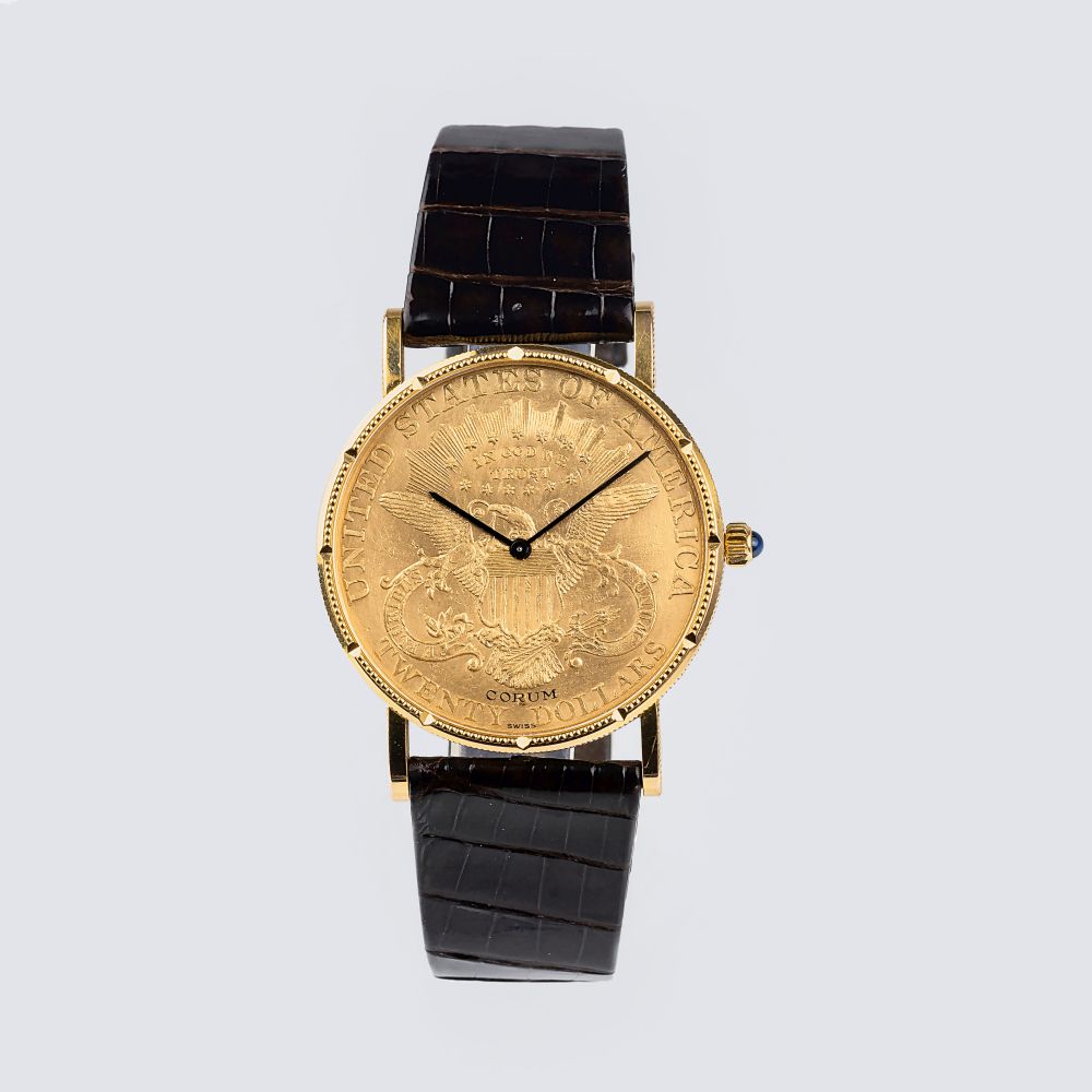 A Wristwatch with US Coin 'Liberty Head' - image 2