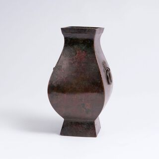 Bronze-Gefäß 'Fang Hu' im Han-Stil