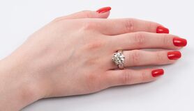 A highcarat Solitaire Ring - image 3