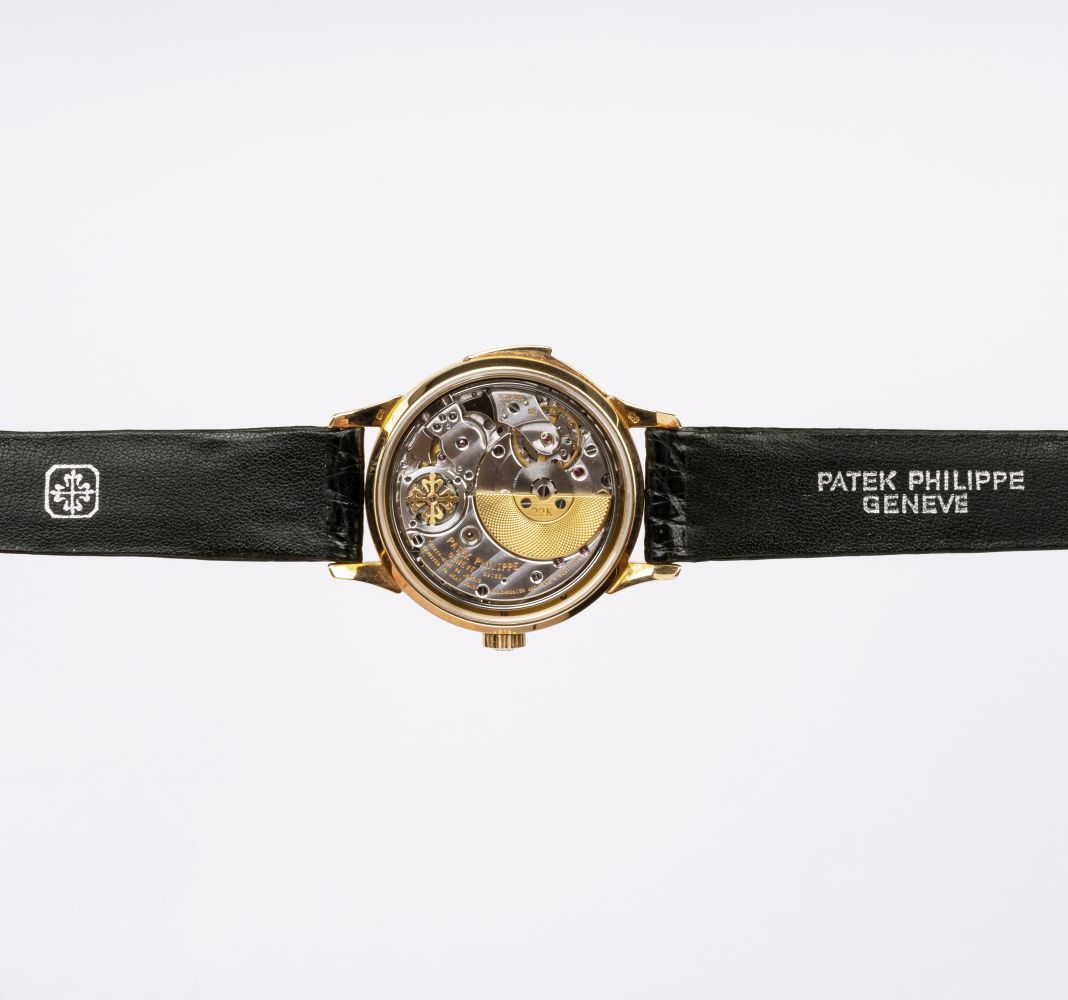 A very rare Gentleman's Wristwatch with Minute Repeater Ref.No. 3979 for the 150th  Anniversary of Patek Philippe - image 4