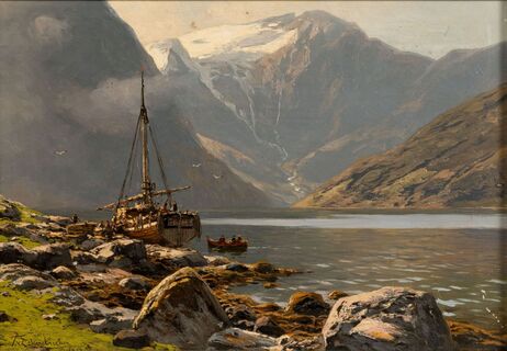 In the Esefjord near Balholm