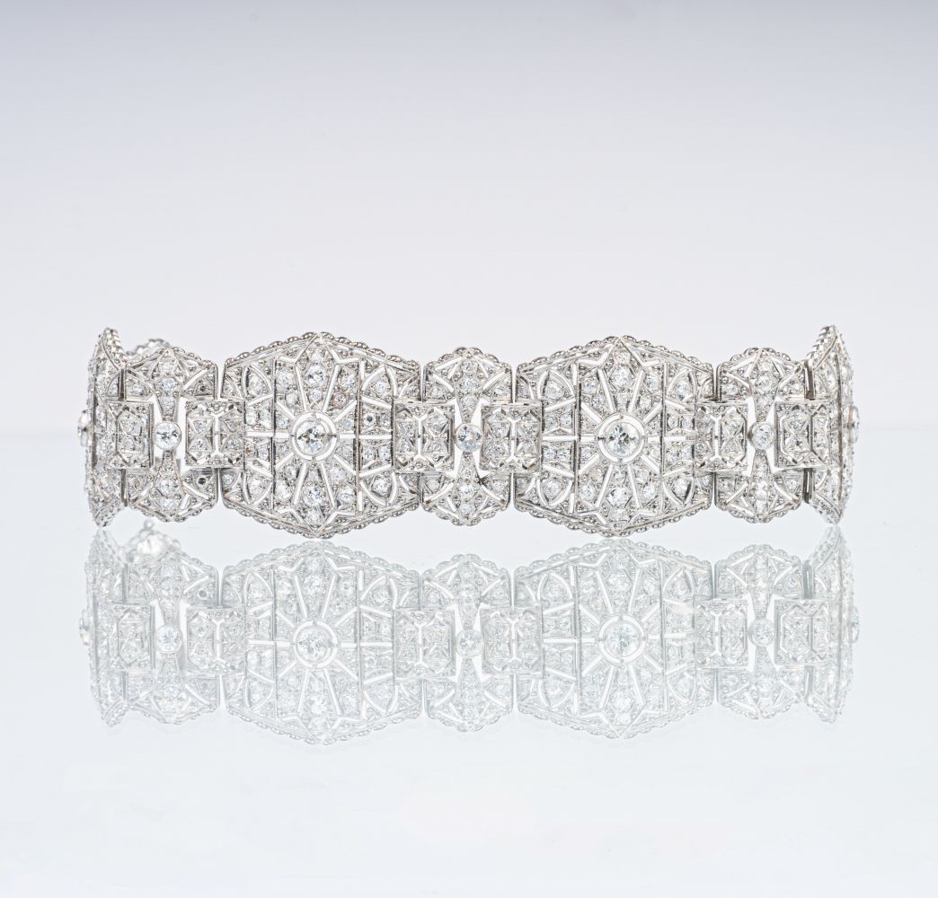 A splendid Art-déco Diamond Bracelet