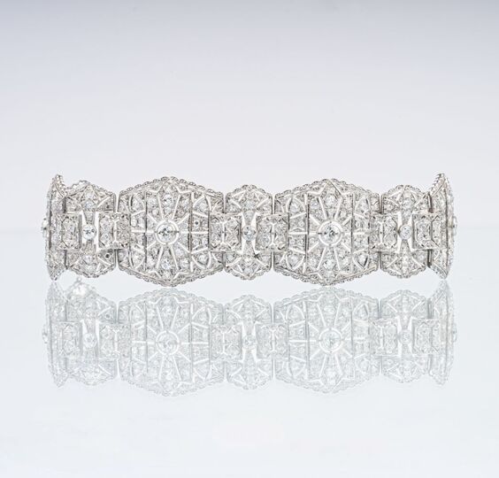 A splendid Art-déco Diamond Bracelet