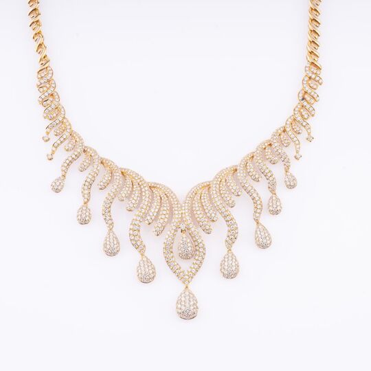 A highcarat Diamond Necklace 'Spectacle de Diamants'