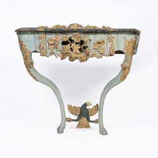 A Splendid Swedish Rococo Console Table