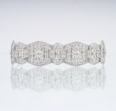 Herausragendes Art-déco Diamant-Armband - Bild 1