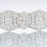 A splendid Art-déco Diamond Bracelet - image 3