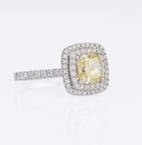 Fancy Diamant-Brillant-Ring - Bild 2